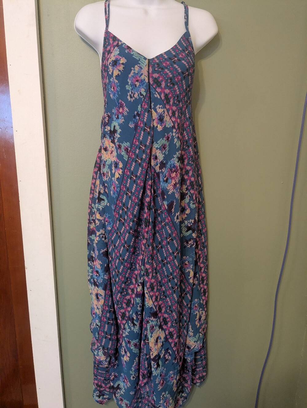 Astr Handkerchief Hem Dress
